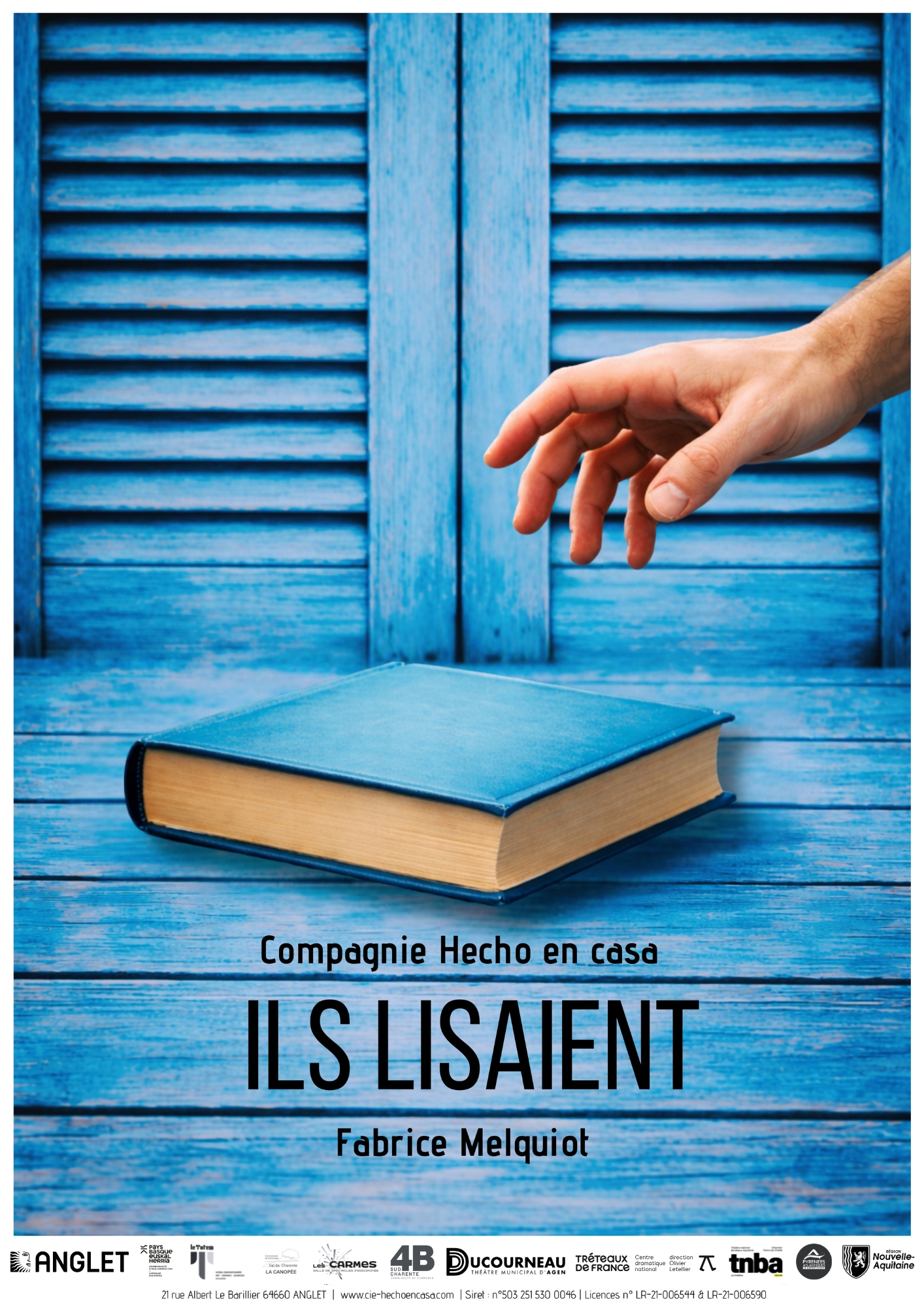 AFFICHE ILS LISAIENT - Cie Hecho en casa
